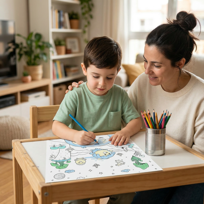 Cuaderno Digital para Colorear